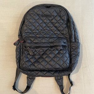 MZ Wallace Small Metro Backpack Black